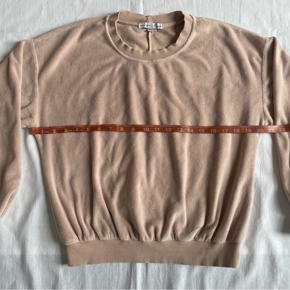 Young Fabulous & Broke Oversized Tan Sweater Women’s XS - Picture 5 of 6